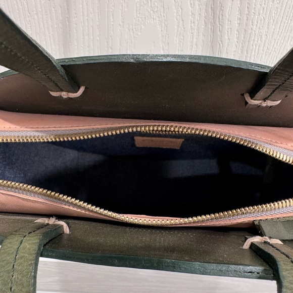 Clare V. Circle Dark Green Crossbody Bag - Picture 3 of 5